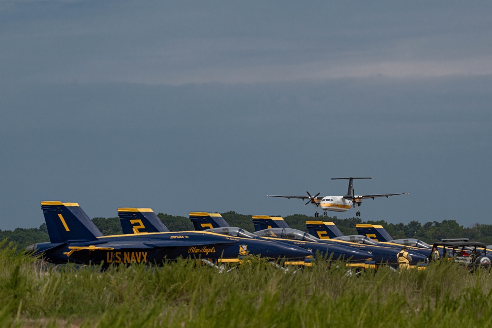 U.S. Army Golden Knights Perform at Wings of Pride Airshow 2025