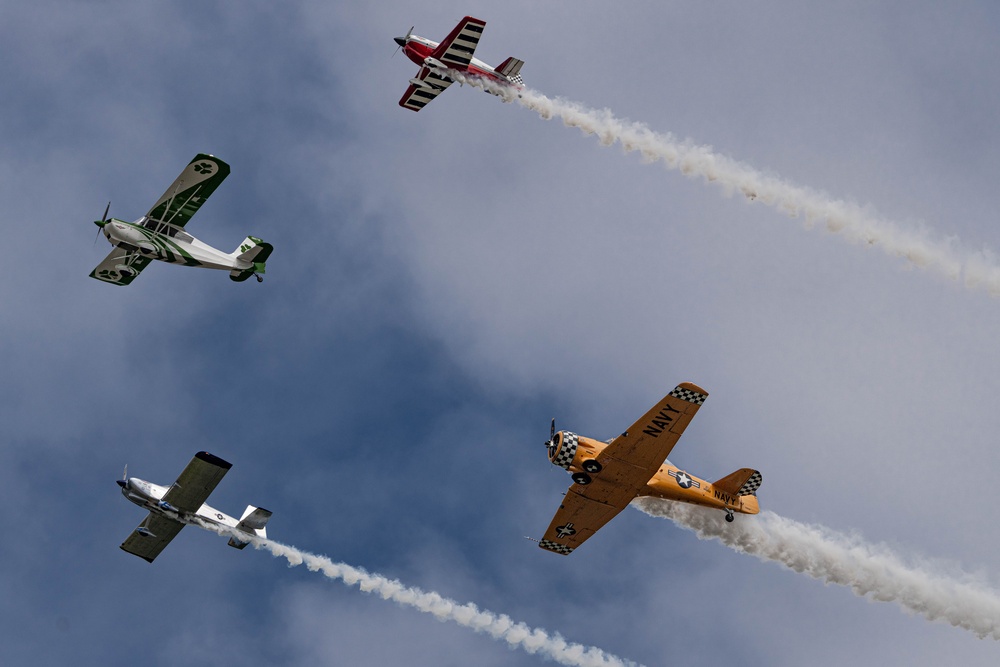 U.S. Army Golden Knights Perform at Wings of Pride Airshow 2025