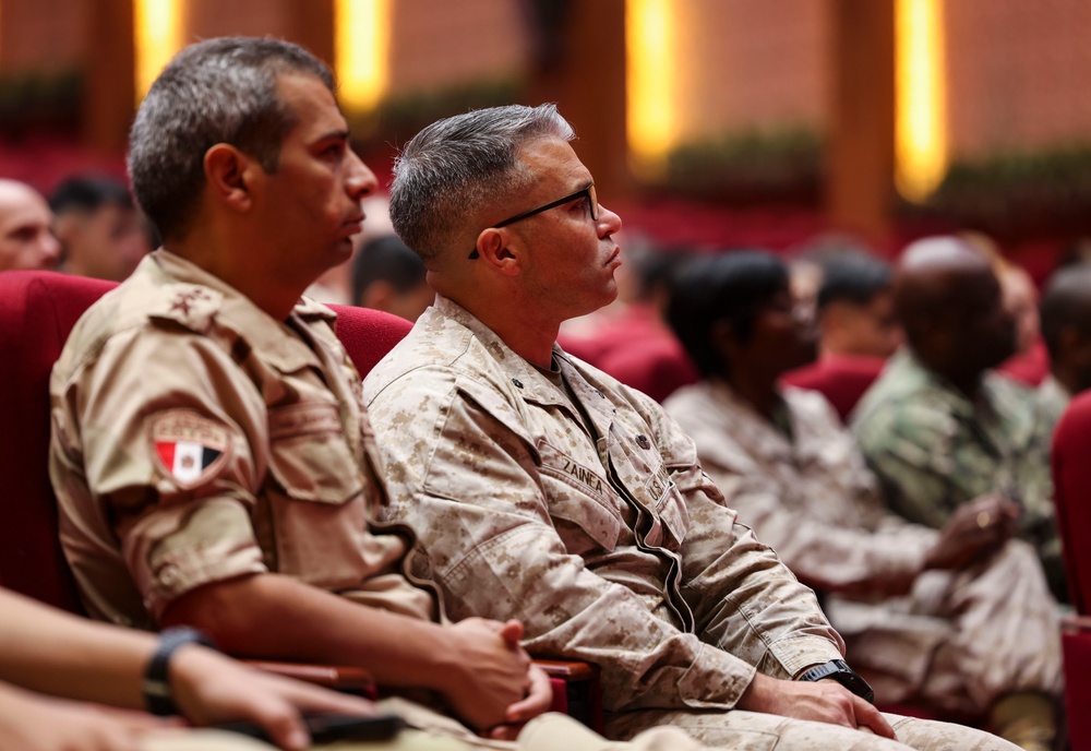 Command post exercise kicks off during BRIGHT STAR 25