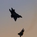 Night Flight: F-22 and F-35A Shine Over EAA AirVenture