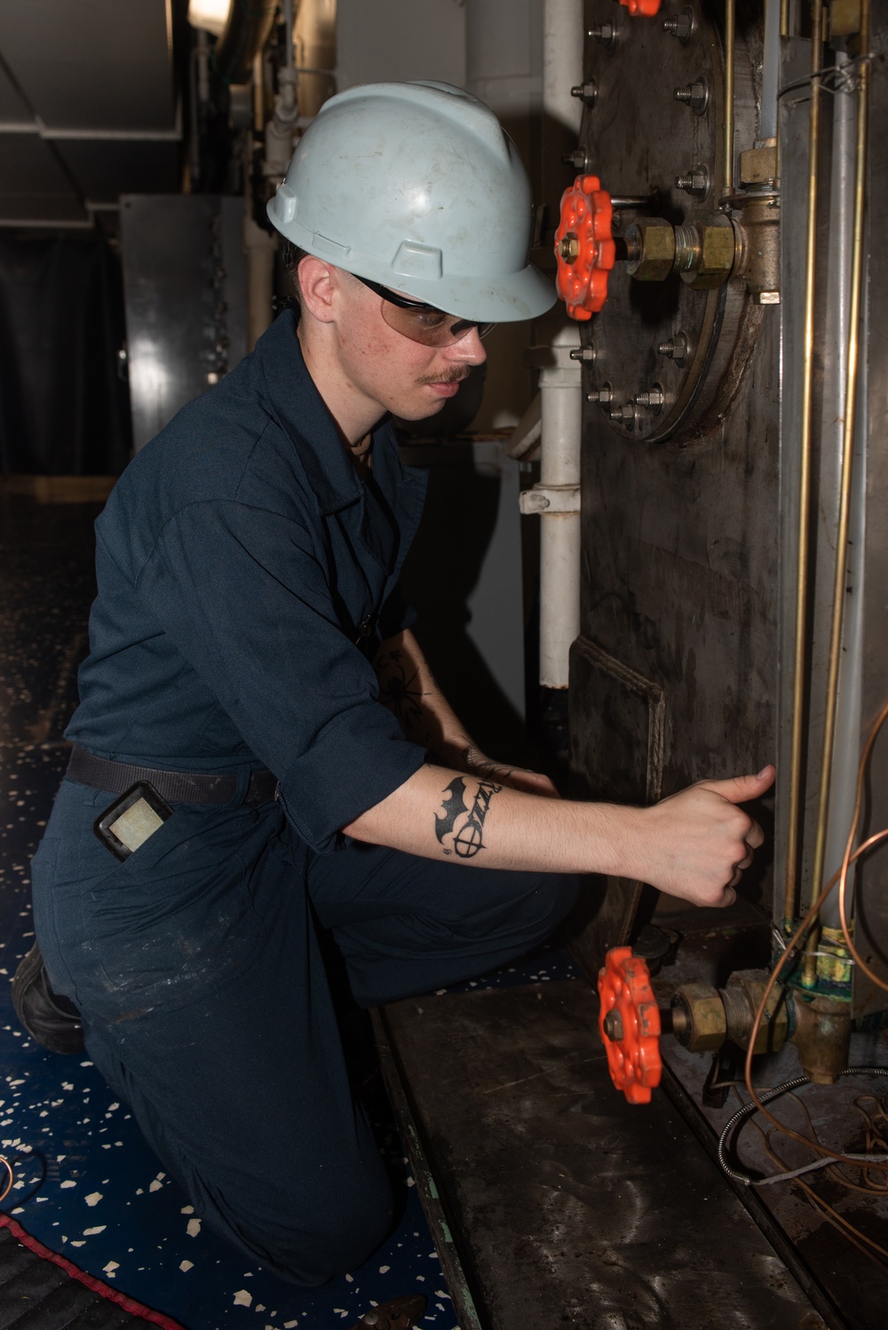Sailors Maintain Readiness Aboard USS Ronald Reagan