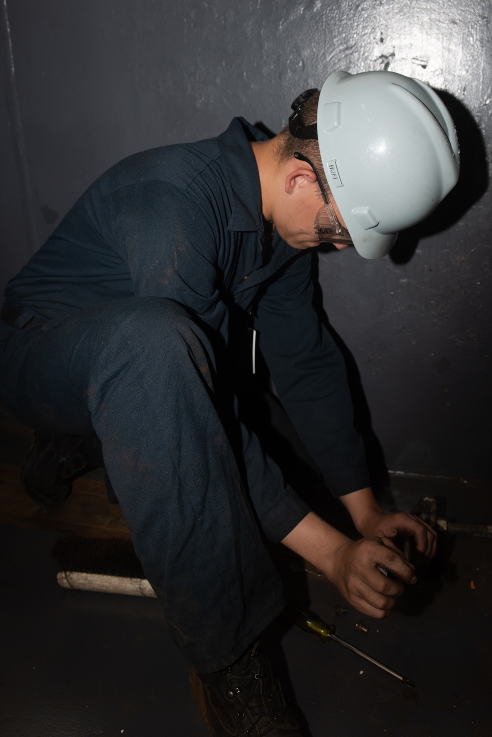 Sailors Maintain Readiness Aboard USS Ronald Reagan