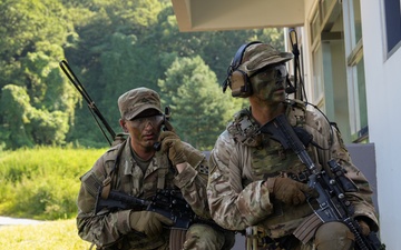 U.S. and ROK Troops Conducts Military Operation on Urban Terrain Training During Ulchi Freedom Shield 25