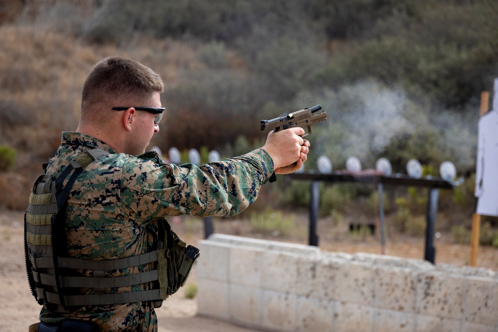 MCAS Miramar Special Reaction Team conduct a Patrol Rifle Course during SRT tryouts