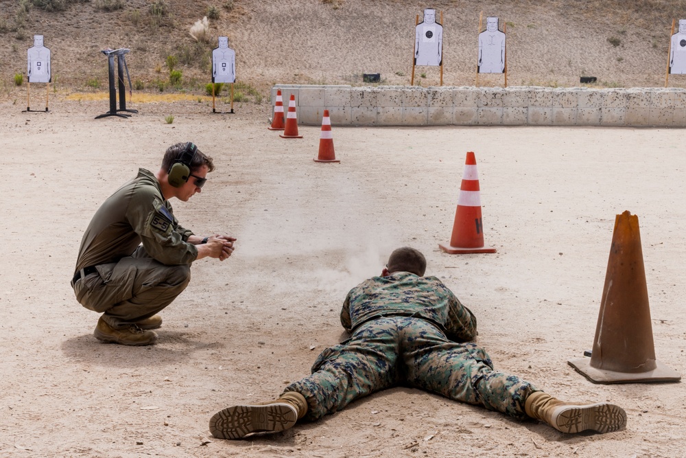 MCAS Miramar Special Reaction Team conduct a Patrol Rifle Course during SRT tryouts