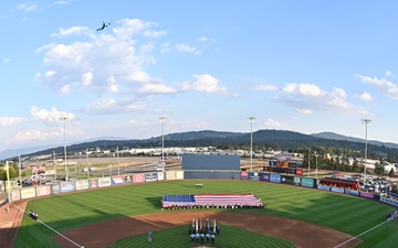 Military Appreciation Night brings Team Fairchild, Spokane together