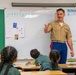 Camp Blaz Marines volunteer at Finegayan Elementary School