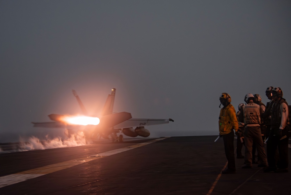 Nimitz Conducts Flight Operations