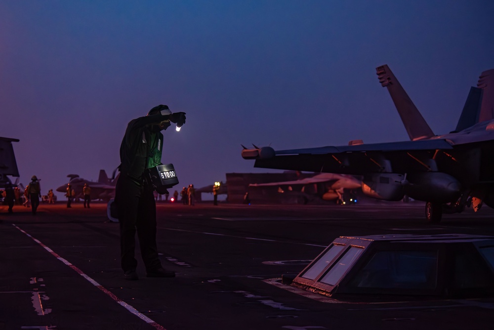 Nimitz Conducts Flight Operations