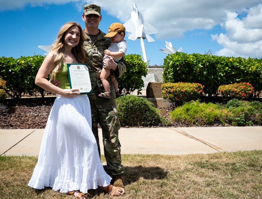 94th AAMDC Promotes Intelligence Soldier