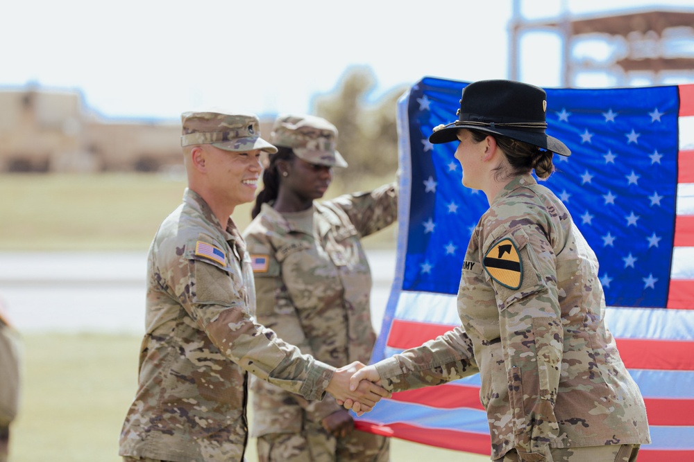 U.S. Army Sgt. 1st Class Shaojung Hurd Reenlists