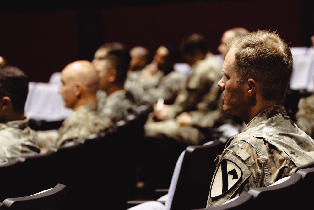 Air Cav Warrant Officers attended Warrant Officer Career College readiness training