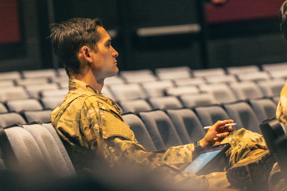 Air Cav Warrant Officers attended Warrant Officer Career College readiness training