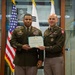 Sgt. Maj. Derrian Richardson Receives Lateral Promotion to Command Sgt. Maj.