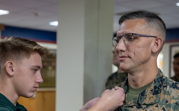 6th Marine Corps District Chaplain Promotion to Lieutenant Commader
