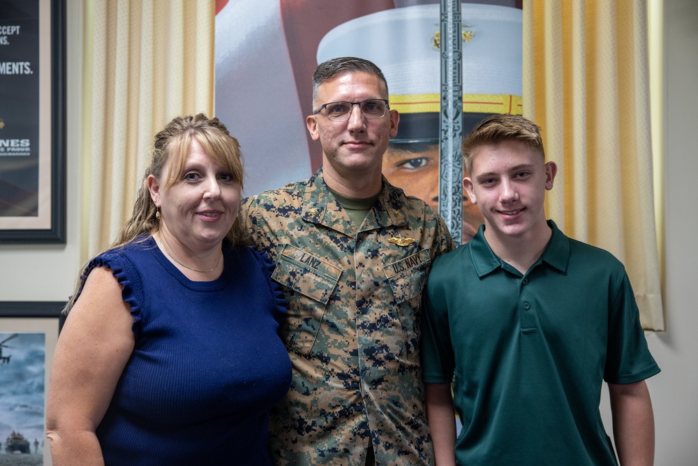 6th Marine Corps District Chaplain Promotion to Lieutenant Commader