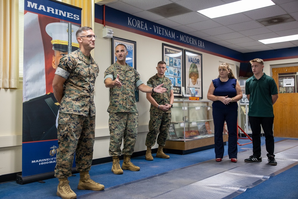 6th Marine Corps District Chaplain Promotion to Lieutenant Commader