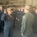 Lt. Cambe Promotion Ceremony Aboard USS Tripoli