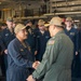 Lt. Cambe Promotion Ceremony Aboard USS Tripoli