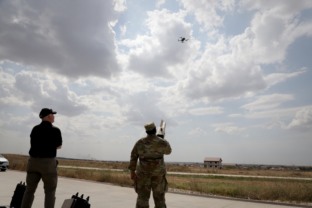 Drone Buster Training at Mihail Kogălniceanu Air Base, Romania