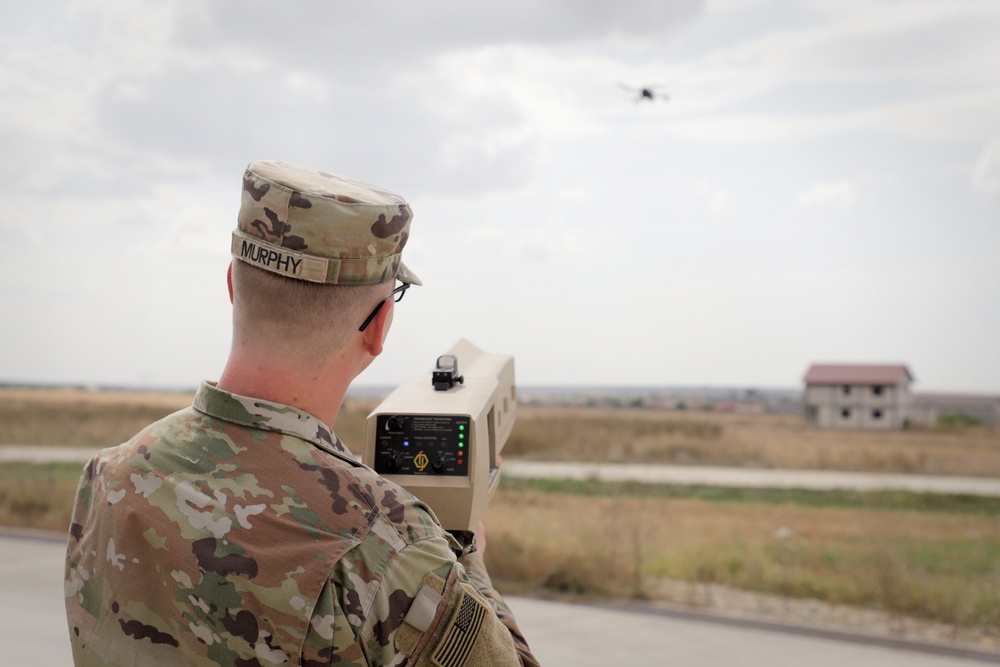 Drone Buster Training at Mihail Kogălniceanu Air Base, Romania