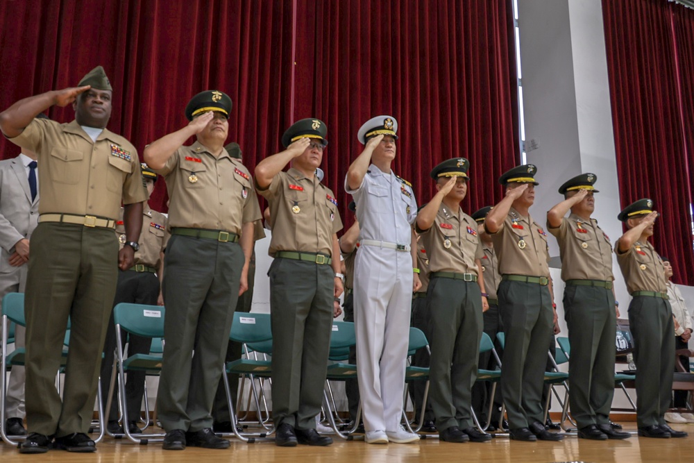 MARFORK attends ROK Marine Corps NCO graduation