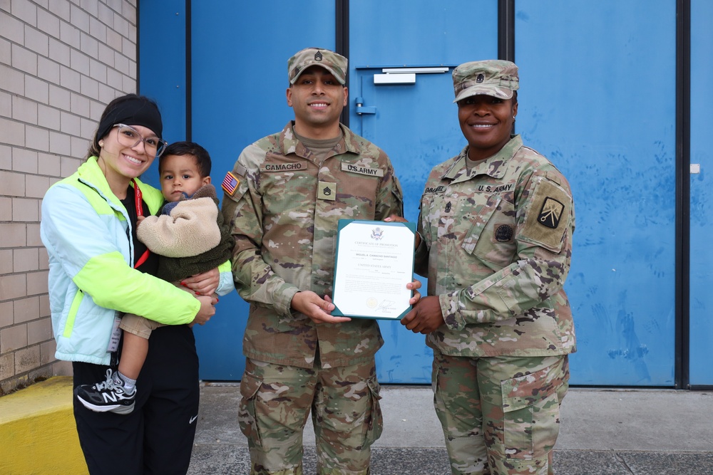 16th Special Troops Battalion Host promotion ceremony