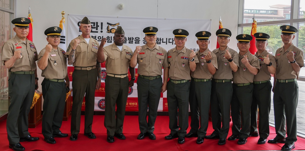 MARFORK attends ROK Marine Corps NCO graduation