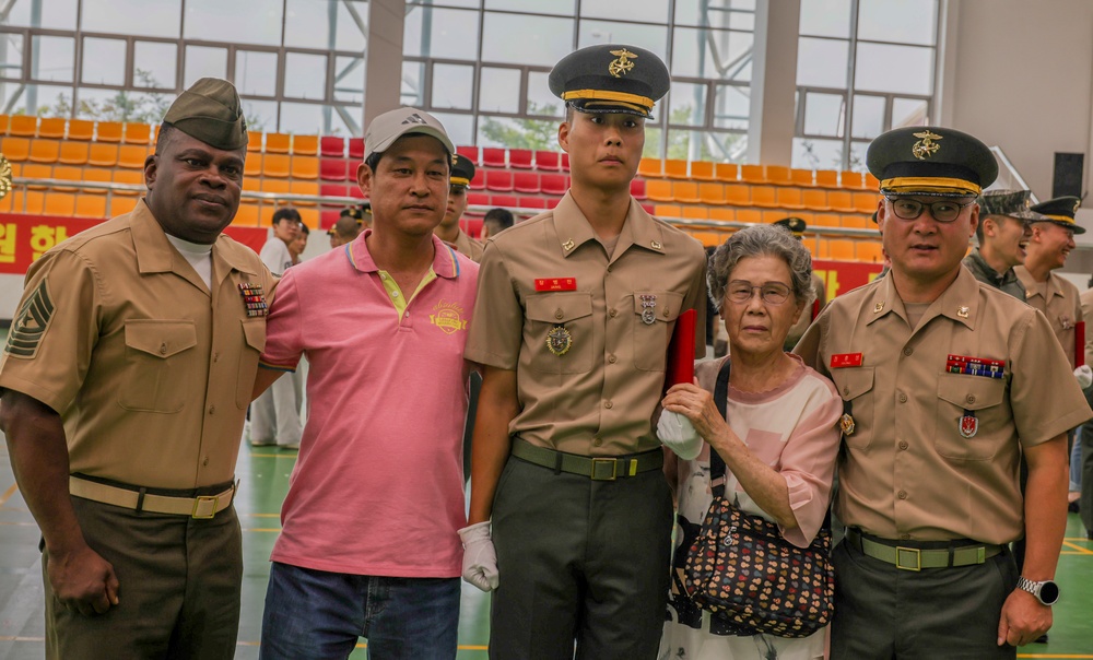 MARFORK attends ROK Marine Corps NCO graduation