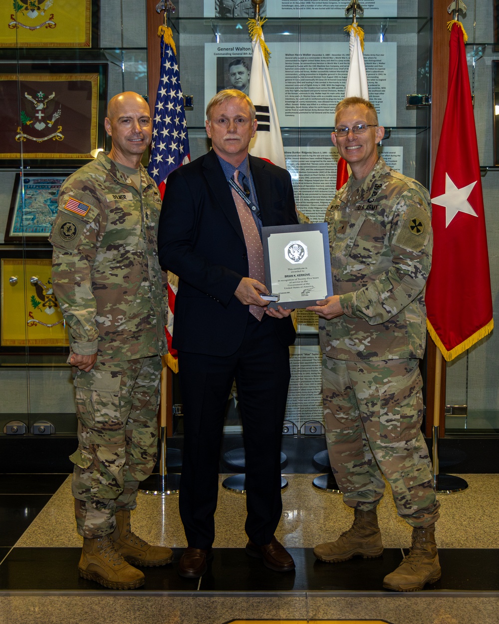 Eighth Army recognizes dedicated civilian employees