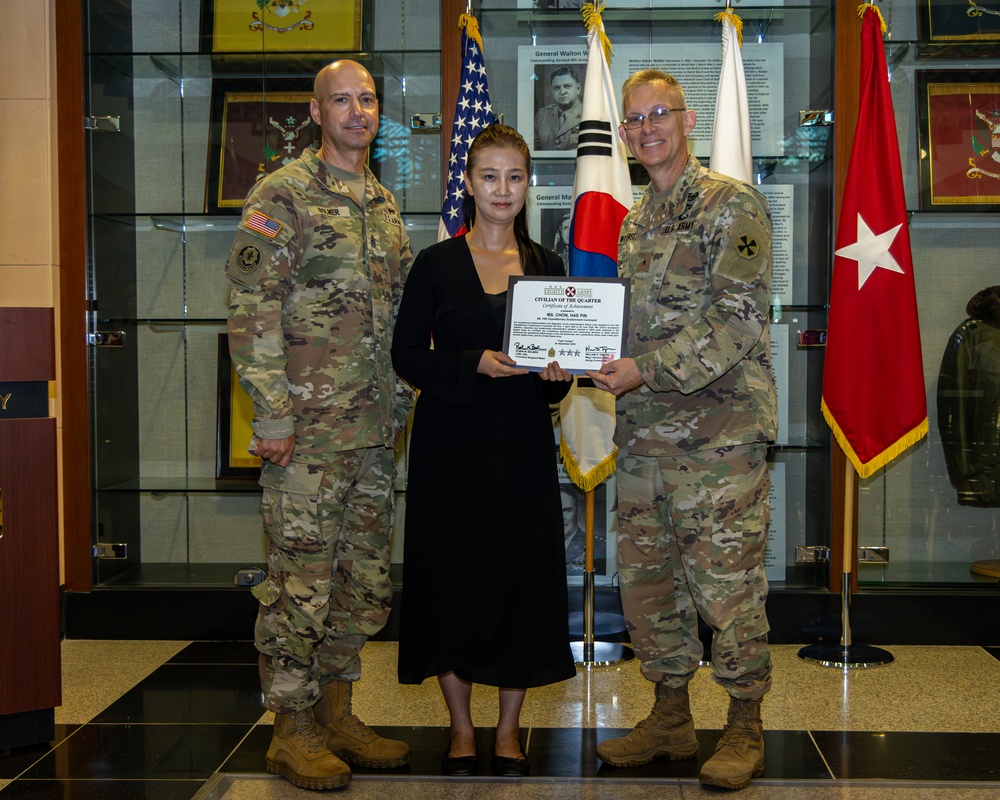 Eighth Army recognizes dedicated civilian employees