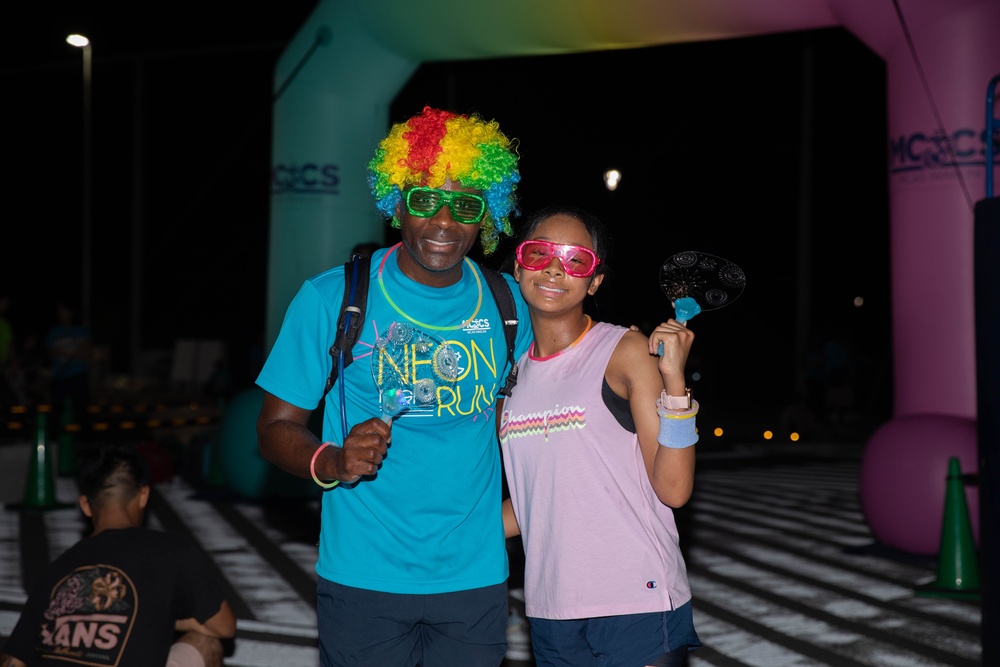 Marine Corps Air Station Iwakuni 2025 Neon Night Run