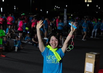 Marine Corps Air Station Iwakuni 2025 Neon Night Run