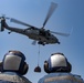 USS Gridley Vertical Replenishment