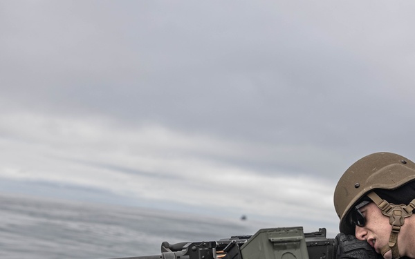 USS Bainbridge (DDG 96) Conducts Live Fire Above Arctic Circle