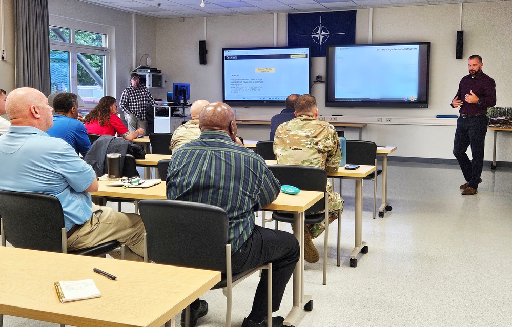 USAG Rheinland-Pfalz turns strategy into action at regional Army Operations Conference