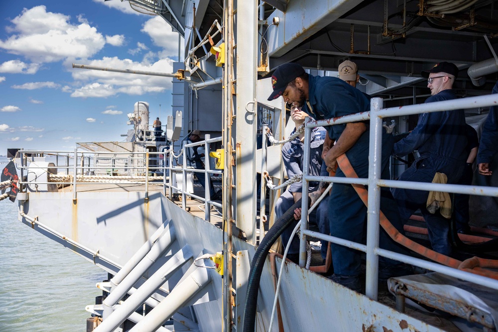 Daily Operations Aboard USS George H.W. Bush (CVN 77)