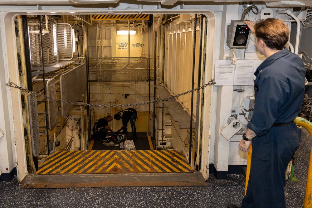 Daily Operations Aboard USS George H.W. Bush (CVN 77)