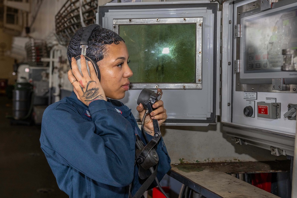 Daily Operations Aboard USS George H.W. Bush (CVN 77)