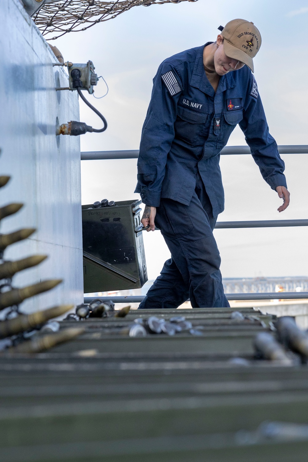 Daily Operations Aboard USS George H.W. Bush (CVN 77)