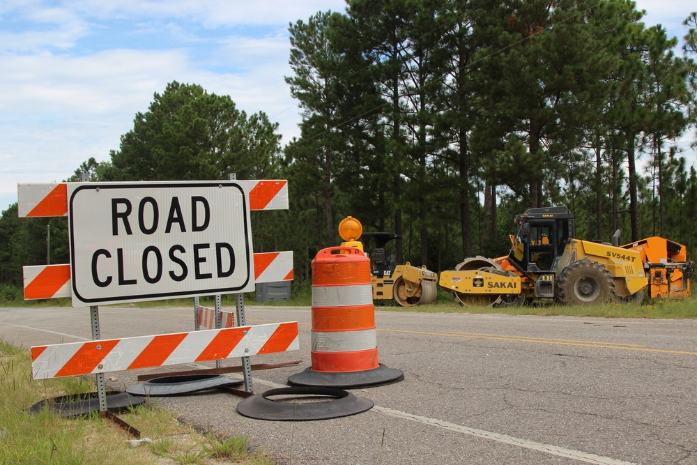 Manchester Road temporary closure marks final push to complete upgrades on Fort Bragg training roads