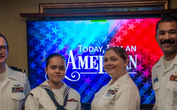 From Philippines to the Fleet: Sailor Earns U.S. Citizenship