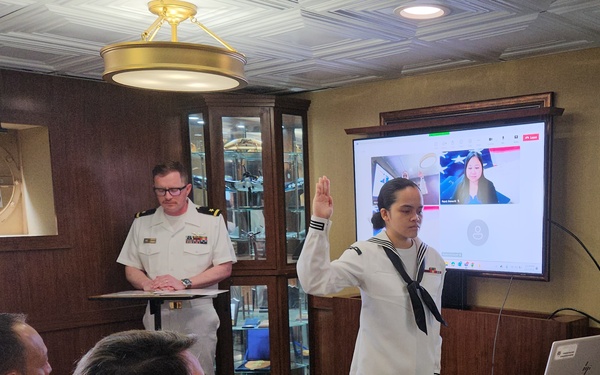 From Philippines to the Fleet: Sailor Earns U.S. Citizenship