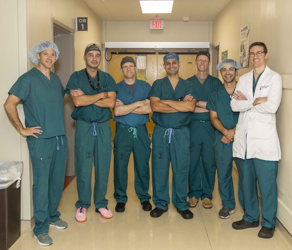 Walter Reed's Skull Base Team