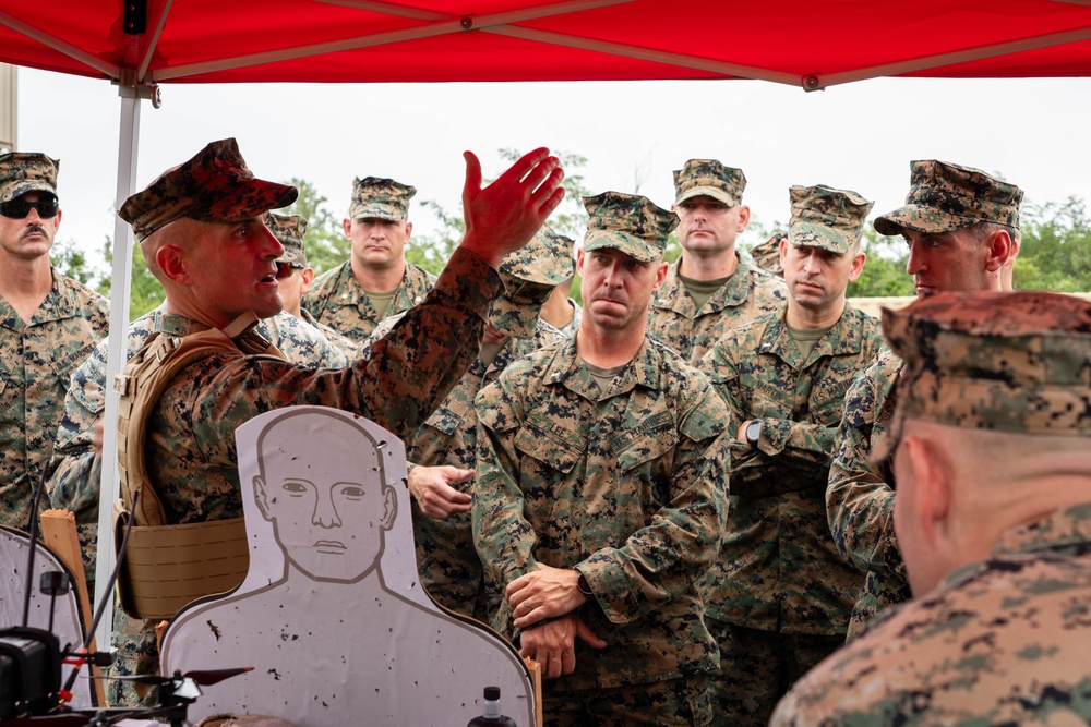 Marine Corps Attack Drone Team Demonstrates Lethal FPV Drone Capabilities for Senior Marine Leaders