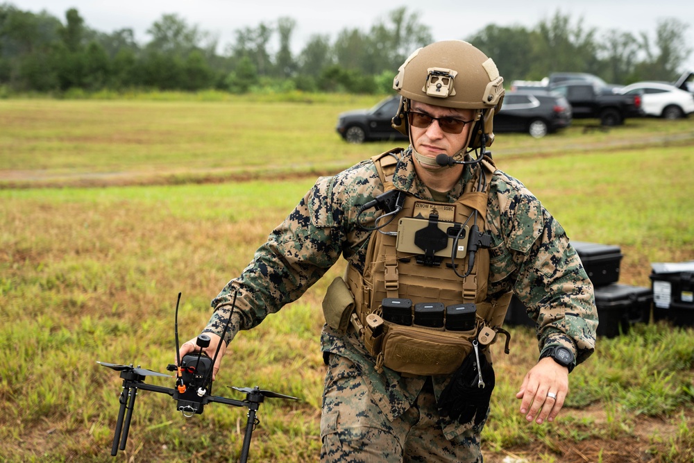 Marine Corps Attack Drone Team Demonstrates Lethal FPV Drone Capabilities
