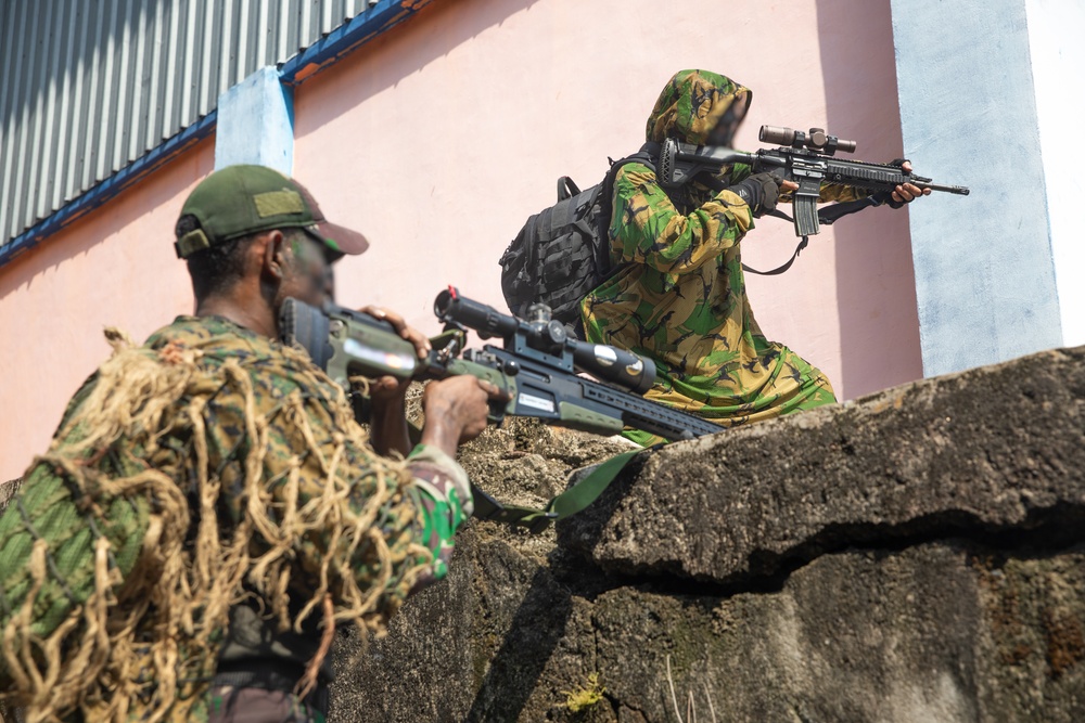 Garuda Shield holds it's annual exercise between the Indonesian National Armed Forces and U.S. Military