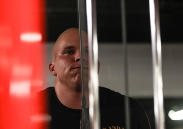 U.S. Marine Corps Body Bearer Weight Training