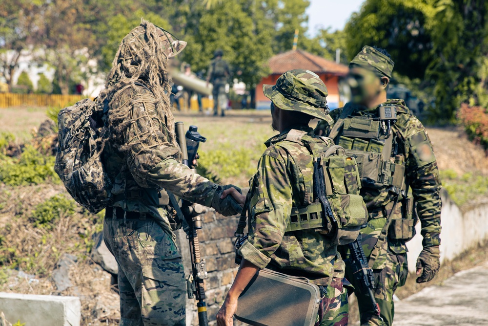 Garuda Shield holds it's annual exercise between the Indonesian National Armed Forces and U.S. Military