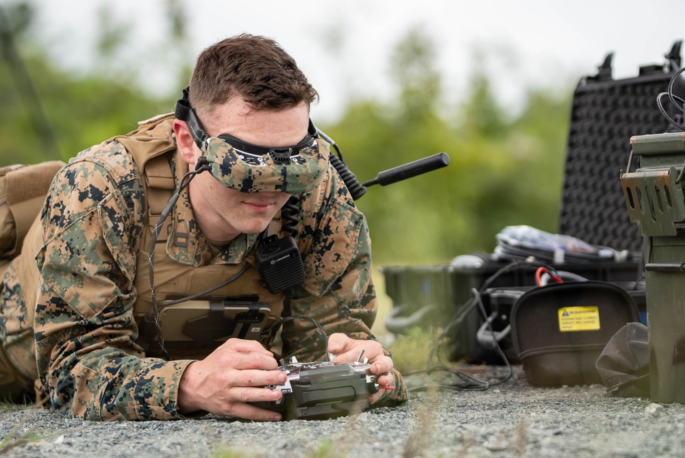 Marine Corps Attack Drone Team Demonstrates Lethal FPV Drone Capabilities